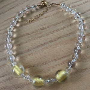 Handmade by me: Glass bead necklace